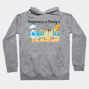 Happiness Is Being A Glamma Summer Beach Happy Mother's Day T-Shirt Hoodie